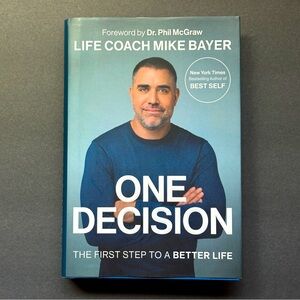One Decision by Mike Bayer | Self-help | Hardcover Book